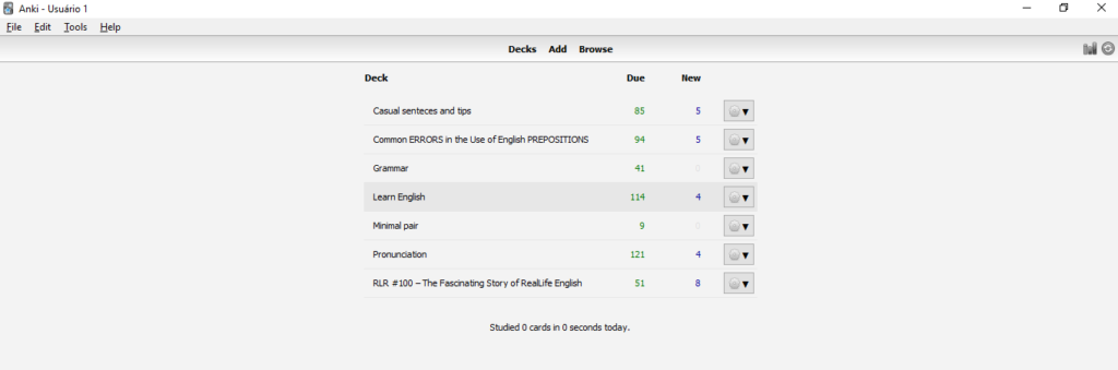 how to get fluent with anki